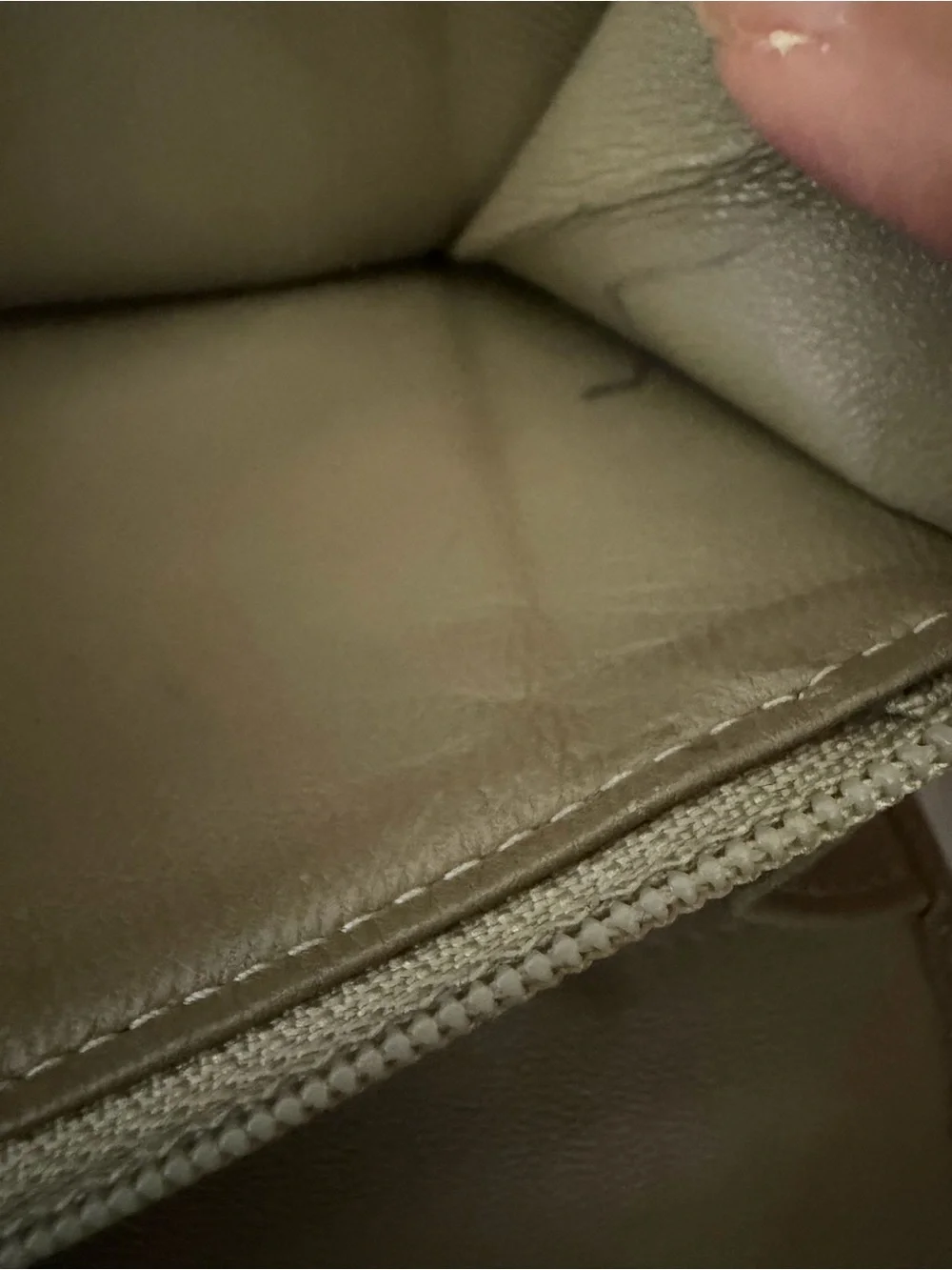 Loewe Taupe Olive Tan Nappa Leather Long Continental Wallet